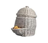 Panier à Pommes de Terre Gris - Bois - 34,7 x 48,9 x H 43 cm