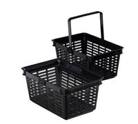 Panier à Provision noir Shopping Basket 19 litres