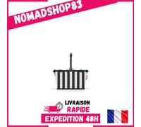 Panier à provisions reisenthel carrybag XS 5 L rayé noir