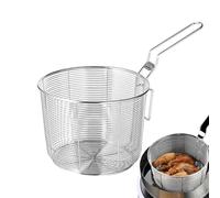 Panier à rôtir en acier inoxydable 304 SEAL pour marmite à huile, accessoire de casserole, support de cuisson pour pâtes, récipient à feu frontal | Outil de cuisine parfait pour chips de pommes de