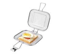 Panier à sandwich en acier inoxydable, support à sandwich pour petit | Panier pour anniversaire, cuisson des légumes, viande, feu de camp, nourriture de camping