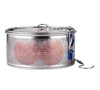 Panier à saumure - Récipient de trempage des aliments en acier inoxydable | Cage infuseur en maille | Panier d' pour saumurer, mariner, mariner, herbes, épices, viande, fruits de mer, cuisine