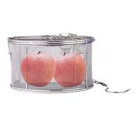 Panier à saumure réutilisable - Filtre à épices en maille - Infuseur à herbes - Passoire de cuisine pour flocage - Séparateur de liquide culinaire - Outil alimentaire expressif - Filet de séchage de