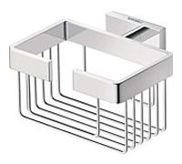 Panier à savon carré Duravit 0099531000 14 x 12 cm, chromé