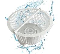 Panier à skimmer de piscine - Appareil de purification d'eau avec long skimmer multifonction - Convient pour étang, , fontaine, terrasse, spa, natation, arrière-cour et jardin