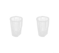 Panier à skimmer de rechange pour Intex 58486 58497 58499 pour pompe - Panier filtrant robuste en ABS pour système de filtre à sable et nettoyage de piscine (2 pièces)