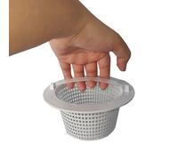 Panier à tamis avec poignée pour systèmes d'écumage, panier filtre piscine pour feuilles et dépôts | Accessoires de remplacement pour piscines, idéal pour nettoyer l'étang, la piscine ou les systèmes