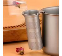 Panier à thé en maille de titane, filtre à thé, infuseur à thé, passoire à thé, filtre à thé en titane pur