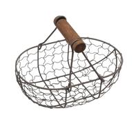 Panier à œufs, panier à fruits, panier de rangement pour pique-nique, avec poignée confortable, peut contenir 12 œufs pour cuisine, salle à manger, salon