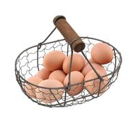 Panier À Œufs | Panier À Pain,Seau Décoratif pour Camping et Décoration Ferme, Corbeille pour Pâques, Cadeau Adultes, Rassemblements Extérieurs et Style Campagne