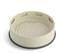 Panier à vapeur 24 cm crème Greenpan