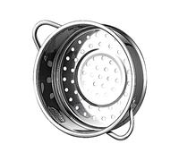 Panier à Vapeur pour LéGumes,Panier Vapeur Inox,Insert pour Cuisson à Vapeur,20 Cm de DiamèTre IntéRieur, en Acier Inoxydable 304 de Qualité Alimentaire, Durable,Cuit Plus Sainement, Plus Rapidement