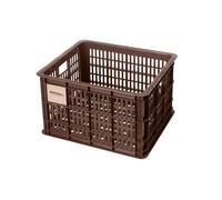 Panier à vélo - BASIL - Crate - 29,5L - Plastique recyclé - Marron
