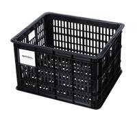 Panier à vélo - Basil - Crate - 29,5L - Plastique recyclé - Noir