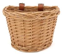 Panier à vélo en Osier Naturel Grand modèle