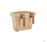 Panier à vélo en osier naturel Petit modèle