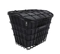 Panier à vélo, panier avant pour vélo, panier pour scooter, panier de rangement avant pour vélo, panier à vélo en métal, panier à vélo avec sac de protection