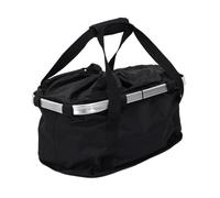 Panier à Vélo - PARIS PRIX - Clipsable - 42cm - Noir - 2 Anses