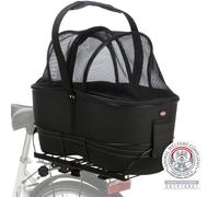 Panier à vélo pour chien Long pour porte-bagages 29 × 49 × 60 cm noir