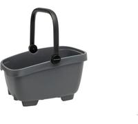 Panier à vélo (pour chiens) recyclé New Looxs Clipper - 28 litres 49 x 37 x 29 cm Anthracite