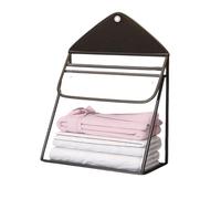 Panier à vêtements de salle de bain - Sac de rangement mural en PVC transparent | Étui étanche haute capacité avec pochette pour téléphone tactile pour chambre d'enfant, camping-car, dortoir, chambre