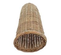 Panier à Vin en Bambou Tressé, Cylindre Vert Clair pour Brassage | Clarification des Sédiments, Usage Maison et Microbrasserie, Préparation de Cuve, Transport Facile