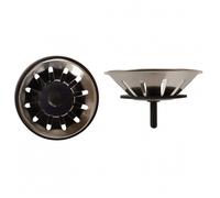 Valentin - Panier amovible Inox à arêtes, diamètre 78mm