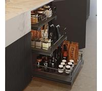 Panier amovible pour armoire de cuisine pour meuble de largeur extérieure de 500 mm