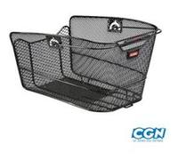 Panier ar acier maille klickfix city max 24l noir 30x24.5x41 cm (avec fix korbklip) G