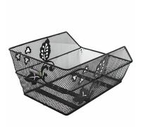 Panier pour porte-bagages arrière - BASIL - Cento Flower - Acier - Fixations incluses