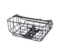 Panier Arriere Alu Basil Portland Noir Compatible Systeme Mik - Commander 157030 - (Si Pas Fourni Sur Le Velo, Ajouter 155681) Multicolore
