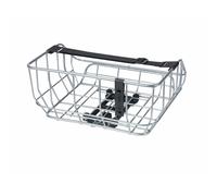 Basil Portland Mik Rear Basket 25l Argenté