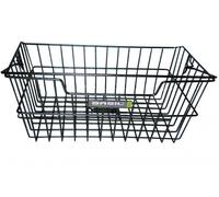 Basil Cairo Cestino per Bicicletta Unisex Adulto, Nero, 41 cm x 31 cm x 17 cm