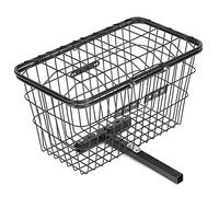 Panier Arrière de Scooter, Grand Panier de Scooter Portable, Panier de Rangement Arrière en Fer pour Scooter, Panier Pliable pour le Shopping et les Voyages, 50 X 27 X 20 Cm