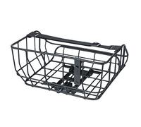 Panier arrière noir sur porte-bagages MIK Portland Basil ( Noir / Non-Défini )