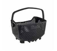 Panier Arriere Plastique Racktime Bask It Noir Avec Anse Sur Porte Bagage (43x24x29 Cm) - Compatible Systeme Racktime Snap-It Multicolore