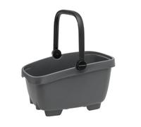 Panier arrière plastique recycle Newlooxs Clipper SS - anthracite - 28 L