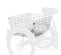 Panier arriere pour tricycle P2R 28596 Blanc