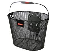 PANIER AV A CLIPS ACIER KLICKFIX OVALE PLUS 18L NOIR AVEC ANSE 36X27X25 CM