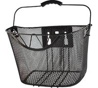 Panier av a clips acier maille xxl noir 350x250x250mm (fixation sur cintre 22/25