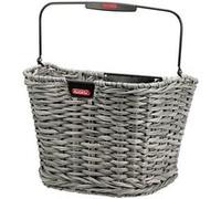 KlickFix Hinterradkorb-2128052620 Mixte-Adulte, Noir, 34x25x27cm