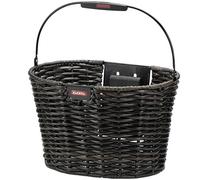 Panier av a clips tresse klickfix structura oval 16l marron noir anse 39x28x24 c