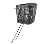 Panier av pvc rigide city noir fix. potence plongeur 25,4 et axe de roue 26/28''