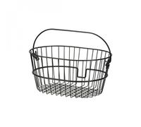 PANIER AVANT ACIER FIL KLICKFIX STANDARDKORB 16L NOIR AVEC ANSE FIXATION