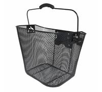 Newton Running - Panier avant VAE Clip - Acier nid d'abeille 19 L 350x255x250 - Noir
