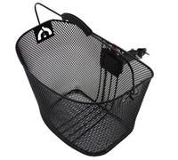 PANIER AVANT ACIER NID ABEILLE P2R NOIR AVEC ANSE FIXATION RAPIDE SUR POTENCE