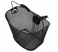 Panier avant acier nid abeille p2r noir avec anse fixation rapide sur potence a