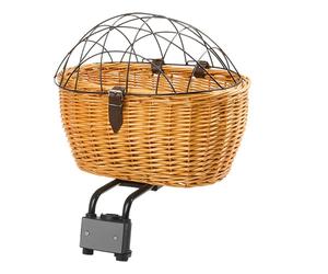 Panier avant/arrière osierfixation cadre av grille de protection Sélection CGN Animaux Beige