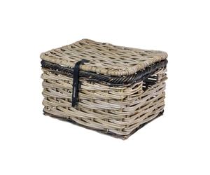Panier avant avec couvercle Basil Gris
