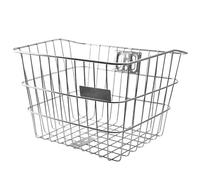 Panier Avant de vélo électrique en Fil d'acier, Panier de vélo for épicerie for Animaux de Compagnie et Scooter, Ajustement Universel for vélos électriques(A)